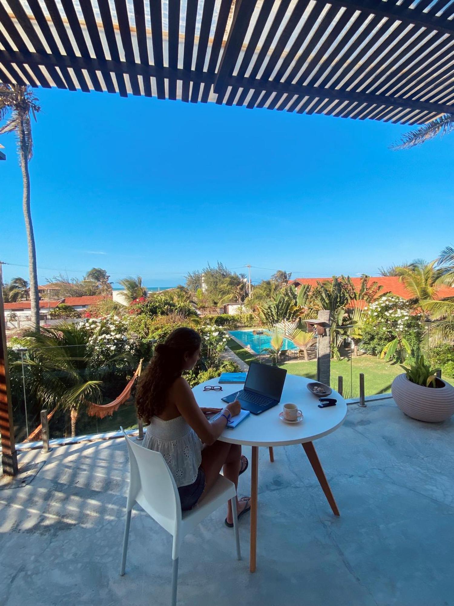 Beach Villa Camurupim กวาจีรู ภายนอก รูปภาพ